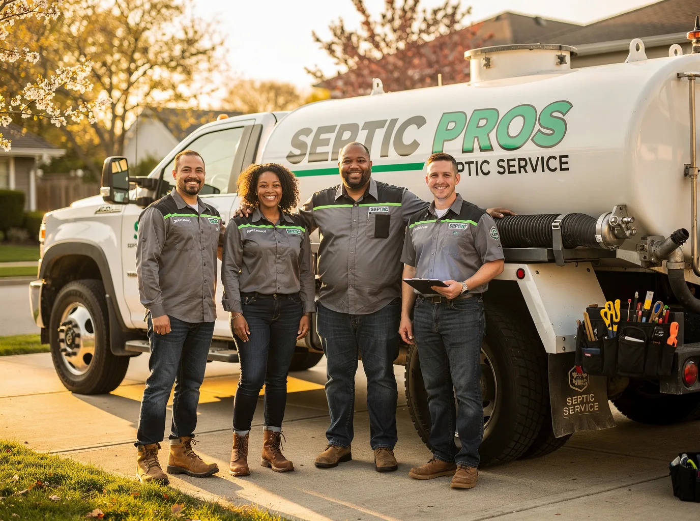 Septic Tank Pumping company in Pointblank, TX